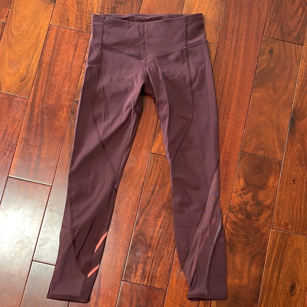 Lululemon 7/8 Leggings with Mesh